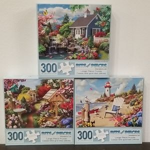 Set of 3 Puzzles
